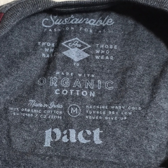Pact Organic 3/4 Sleeve Tee - Picture 3 of 10